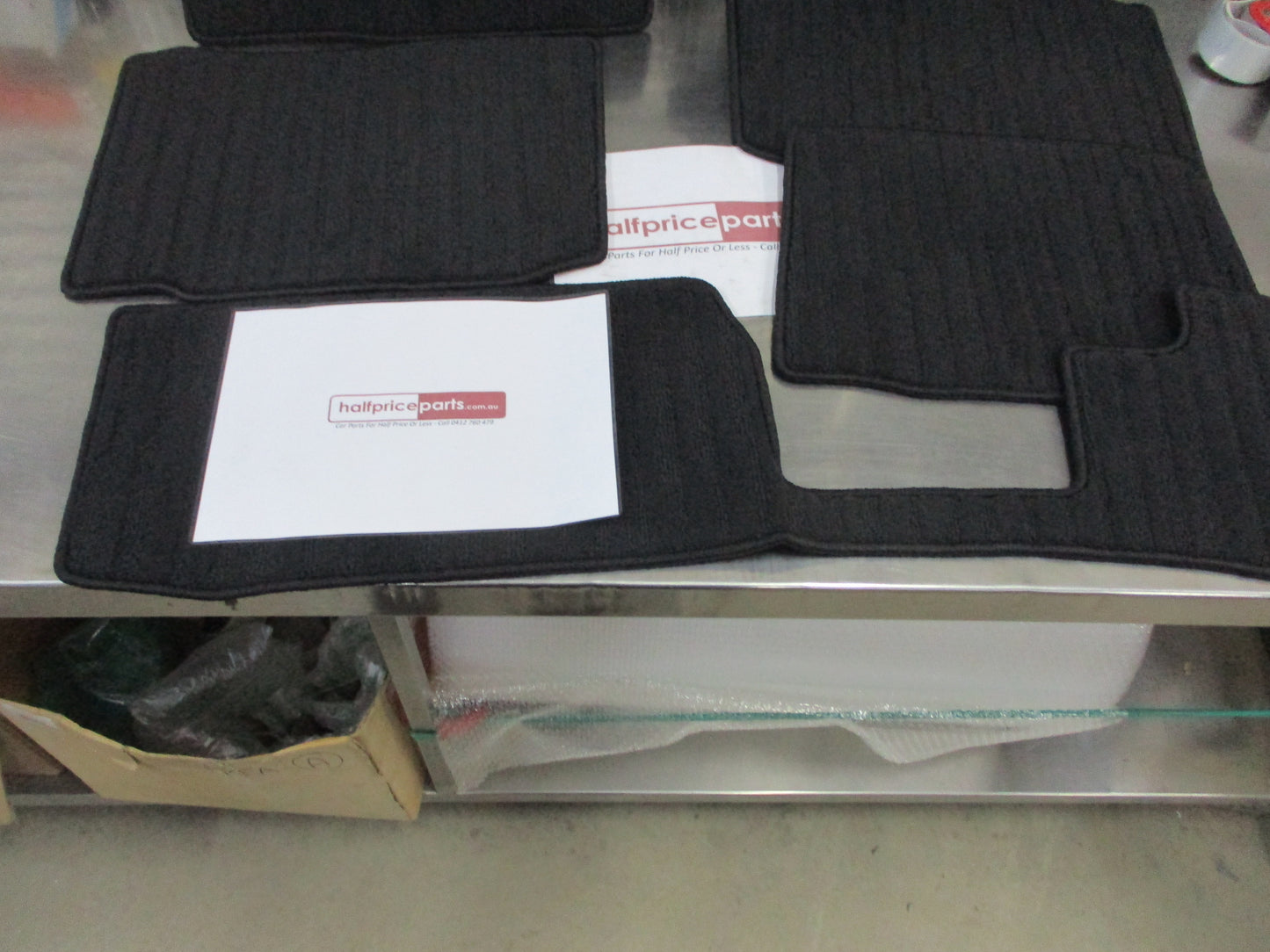 Mitsubishi Outlander Plug-In Hybird EV Genuine Carpet Mat Set Black New Part