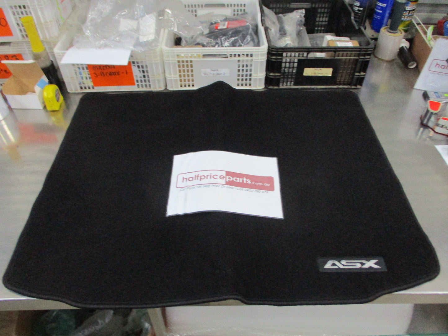 Mitsubishi ASX Genuine Rear Cargo Carpet Mat Black New Part