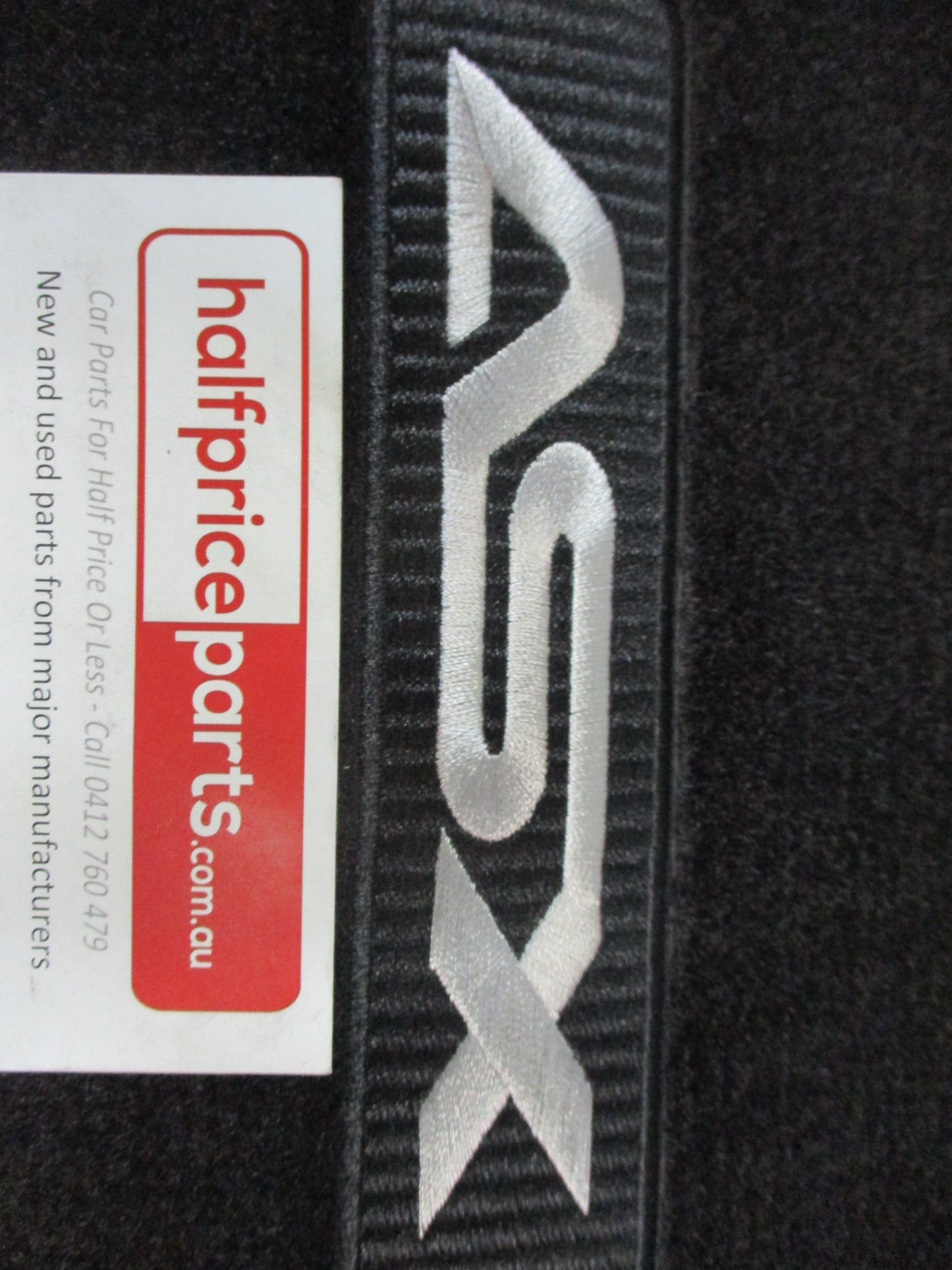Mitsubishi ASX Genuine Rear Cargo Carpet Mat Black New Part