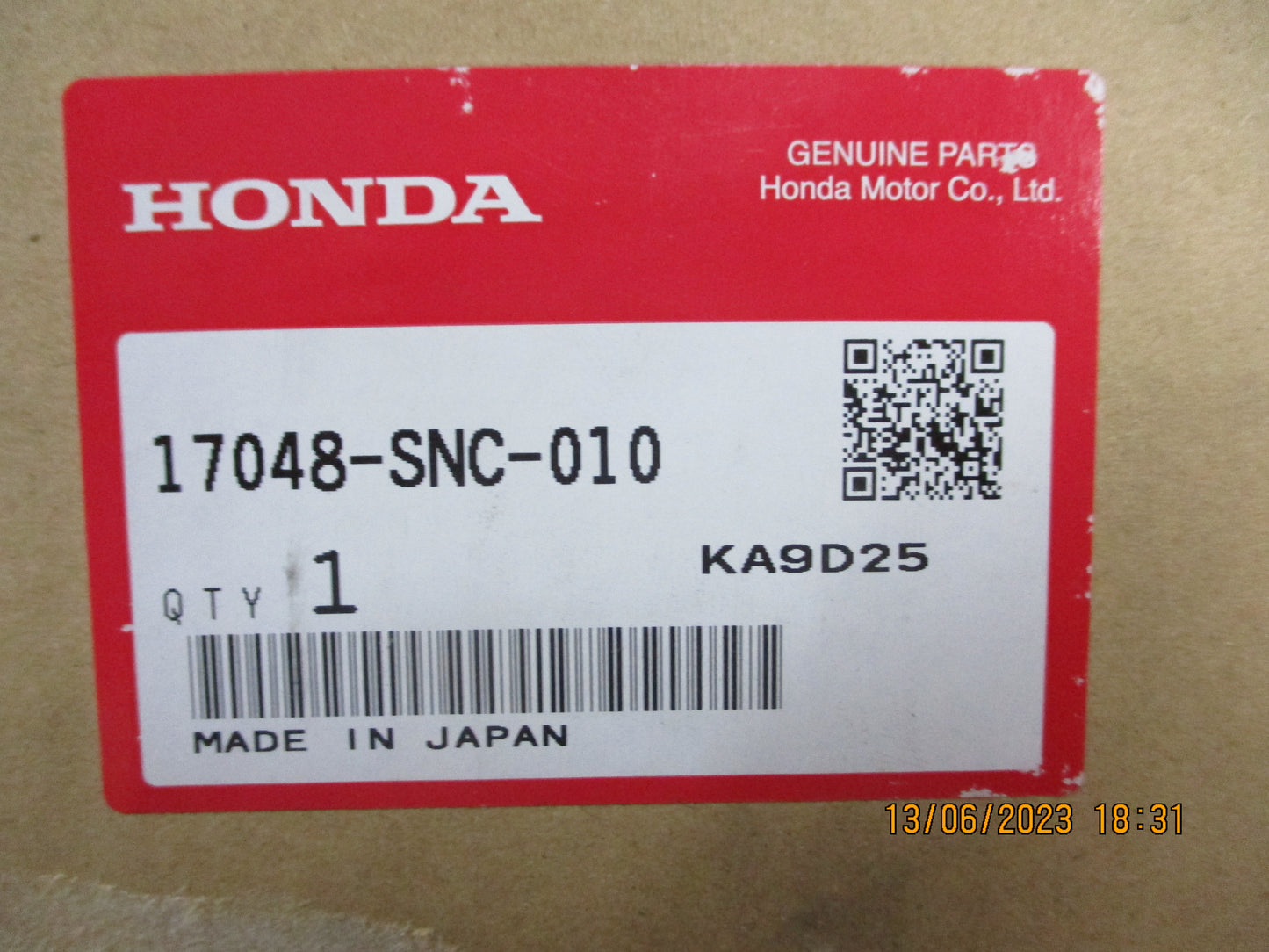 Honda Civic Hybrid Genuine Fuel Filter Strainer Set New Part