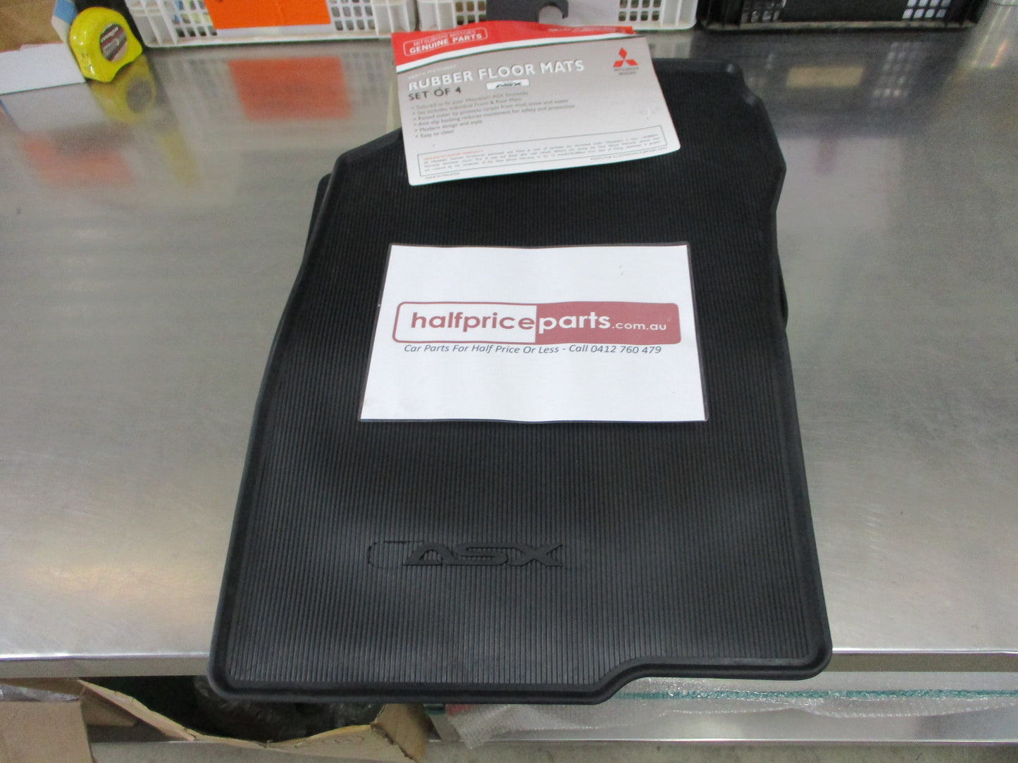 Mitsubishi ASX Genuine Heavy Duty Rubber Mat Set New Part