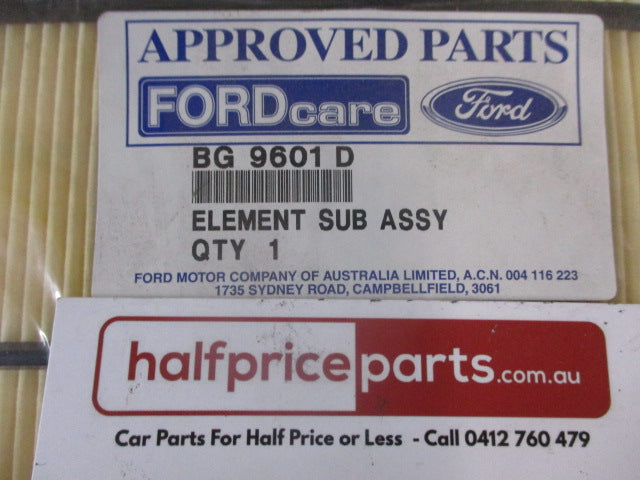 Ford BF/FG Falcon Genuine Engine Air Filter Suits Gas Engine New Part