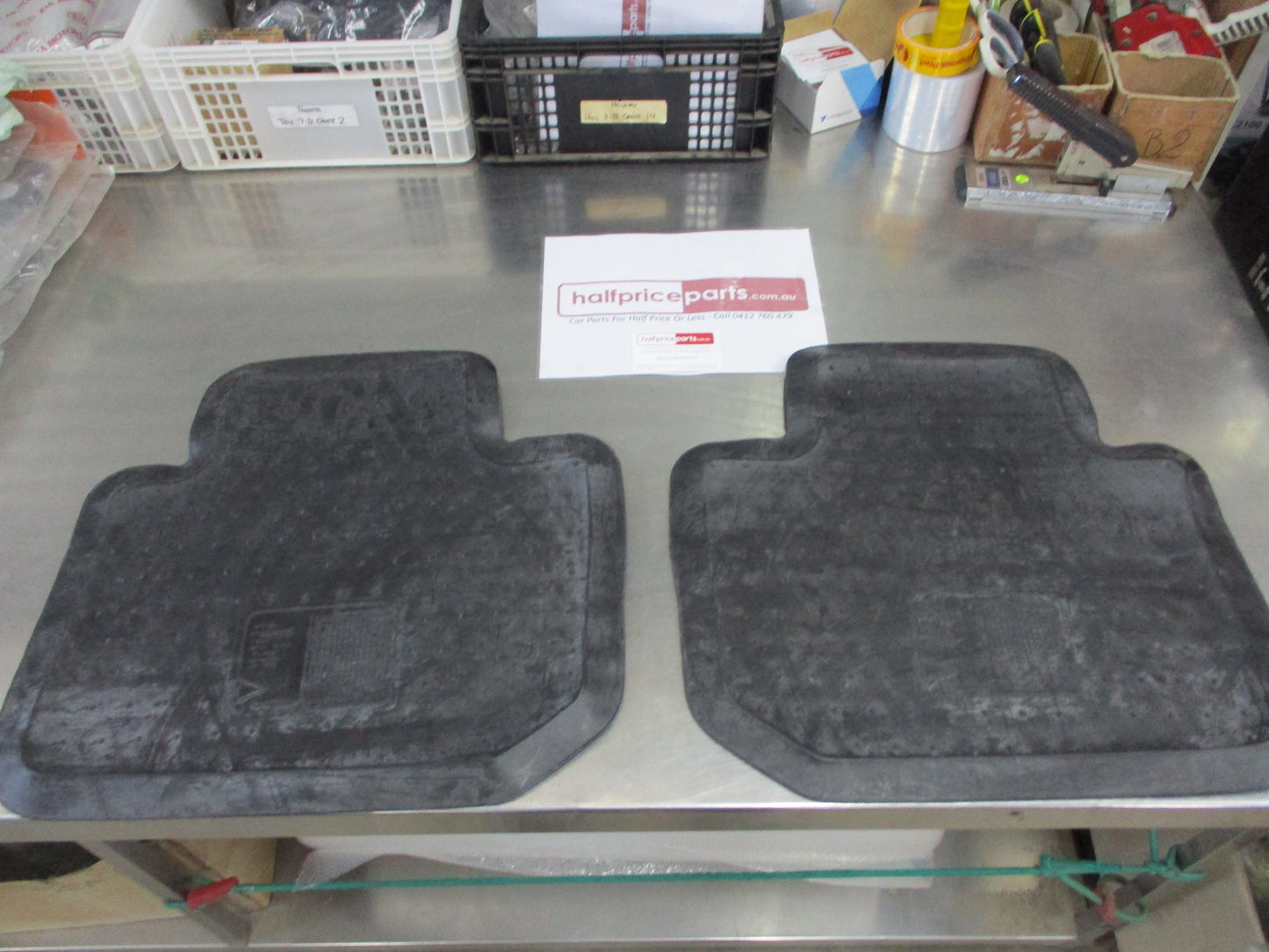 Subaru Levorg Genuine Rear Rubber Mat Set New Part
