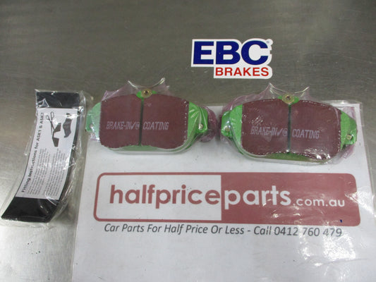 EBC Greenstuff Front Disc Brake Pad Set Suits Volvo 740-940-960-S90-V90 New Part