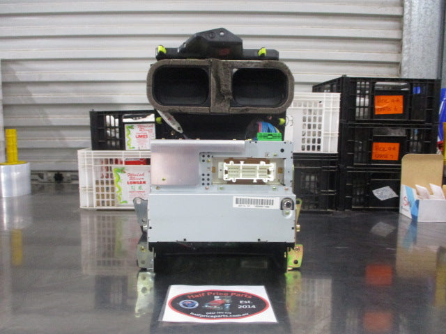 Ford Falcon BA/BF/Territory SX/SY Genuine ICC Stereo/CD/A/C Controls Unit (Gunmetal Gray/Brown Insert) New Part