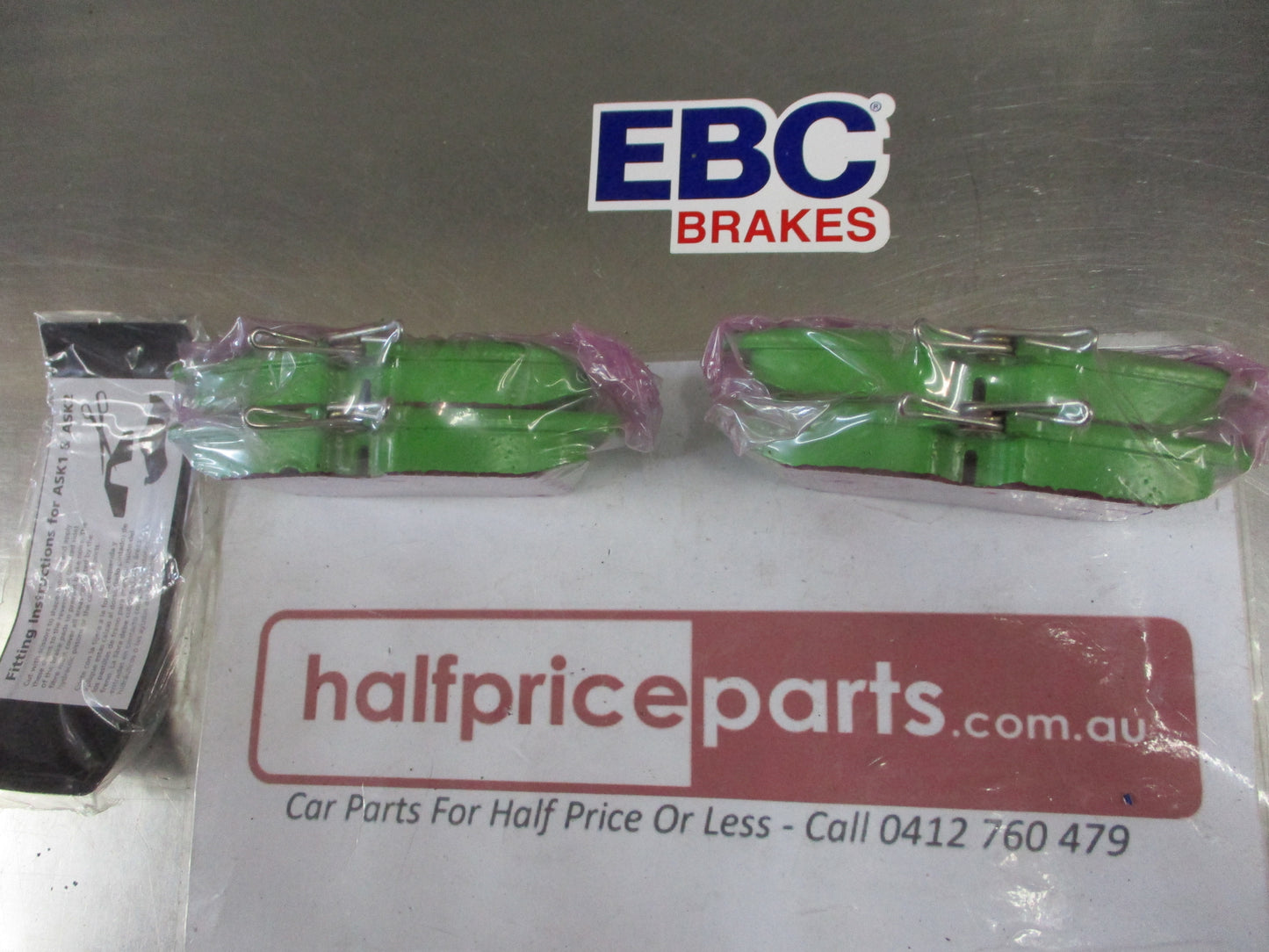 EBC Greenstuff Front Disc Brake Pad Set Suits Volvo 740-940-960-S90-V90 New Part