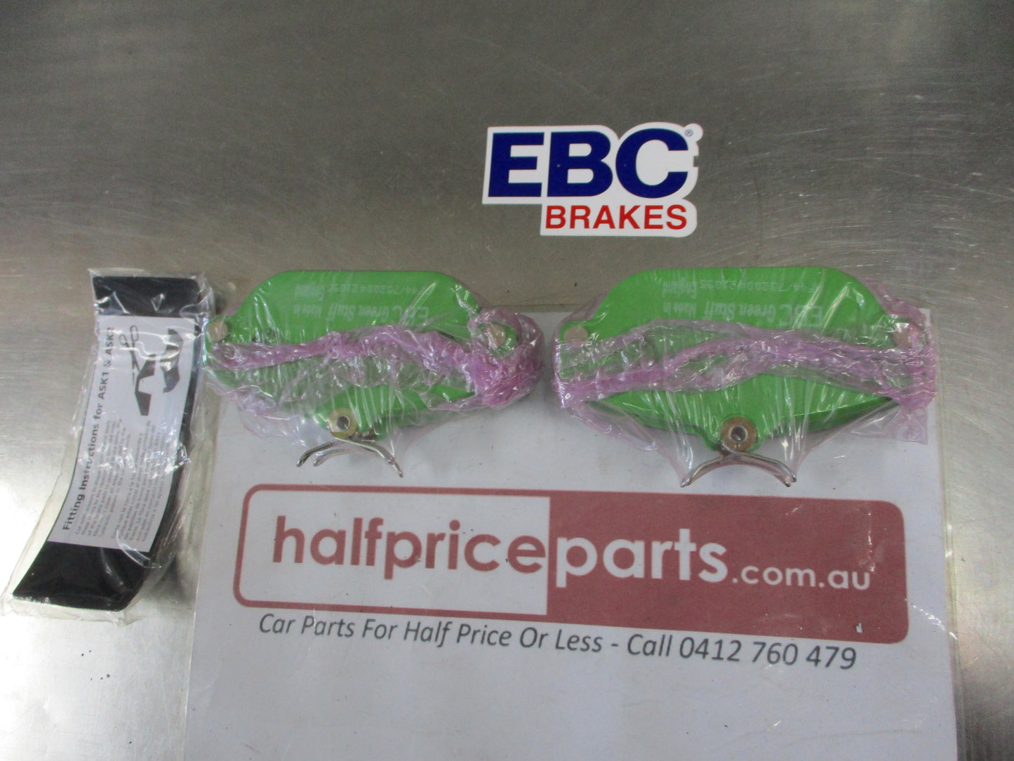 EBC Greenstuff Front Disc Brake Pad Set Suits Volvo 740-940-960-S90-V90 New Part