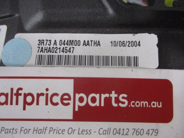 Ford Falcon BA/BF/Territory SX/SY Genuine ICC Stereo/CD/A/C Controls Unit (Gunmetal Gray/Brown Insert) New Part