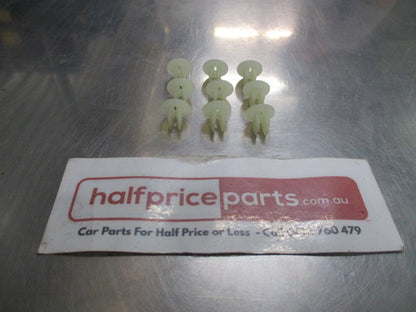 Ford Focus Genuine Plastic Expansion Nut Pack of 9 - New Part