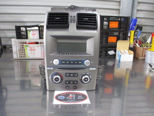 Ford Falcon BA/BF/Territory SX/SY Genuine ICC Stereo/CD/A/C Controls Unit (LIGHT GRAY) New Part.