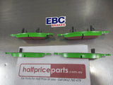 EBC Greenstuff Front Disc Brake Pad Set Suits Jeep Cherokee WJ/WG New Part