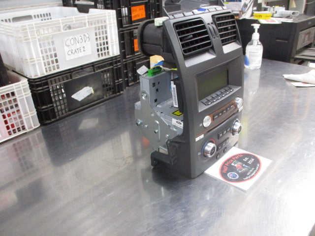 Ford Falcon BA/BF/Territory SX/SY Genuine ICC Stereo/CD/A/C Controls Unit (GUNMETAL GRAY) New Part.