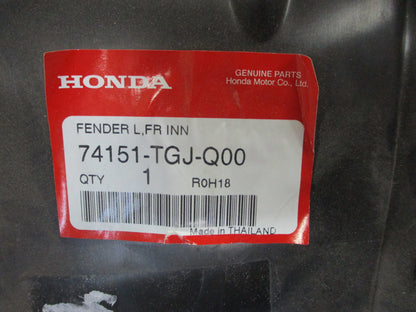 Honda VTI-VTIS-VTIL-VTILX Genuine Left Hand Front Inner Guard Liner New Part
