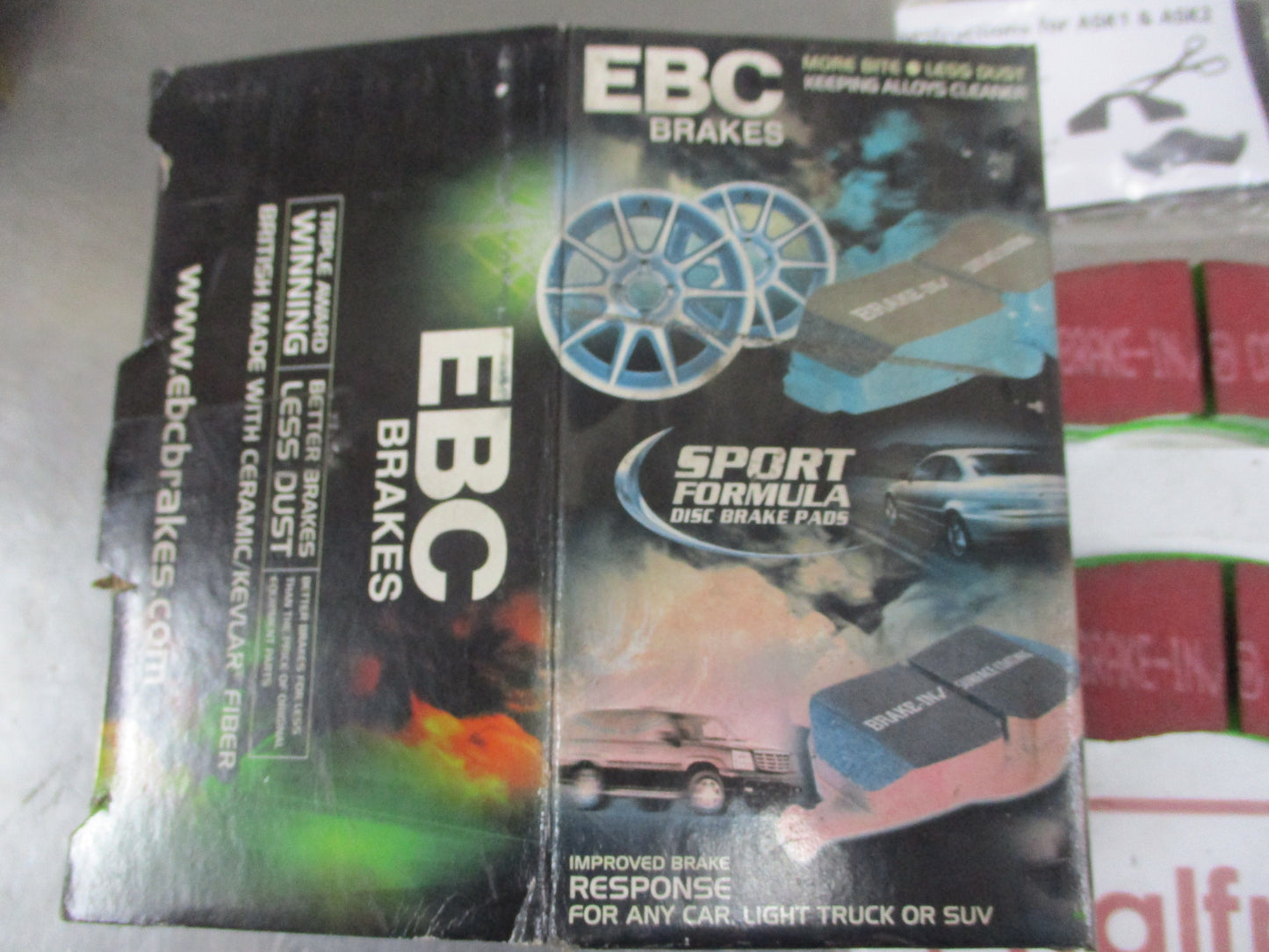 EBC Greenstuff Front Disc Brake Pad Set Suits Nissan/Datsun Pulsar New Part