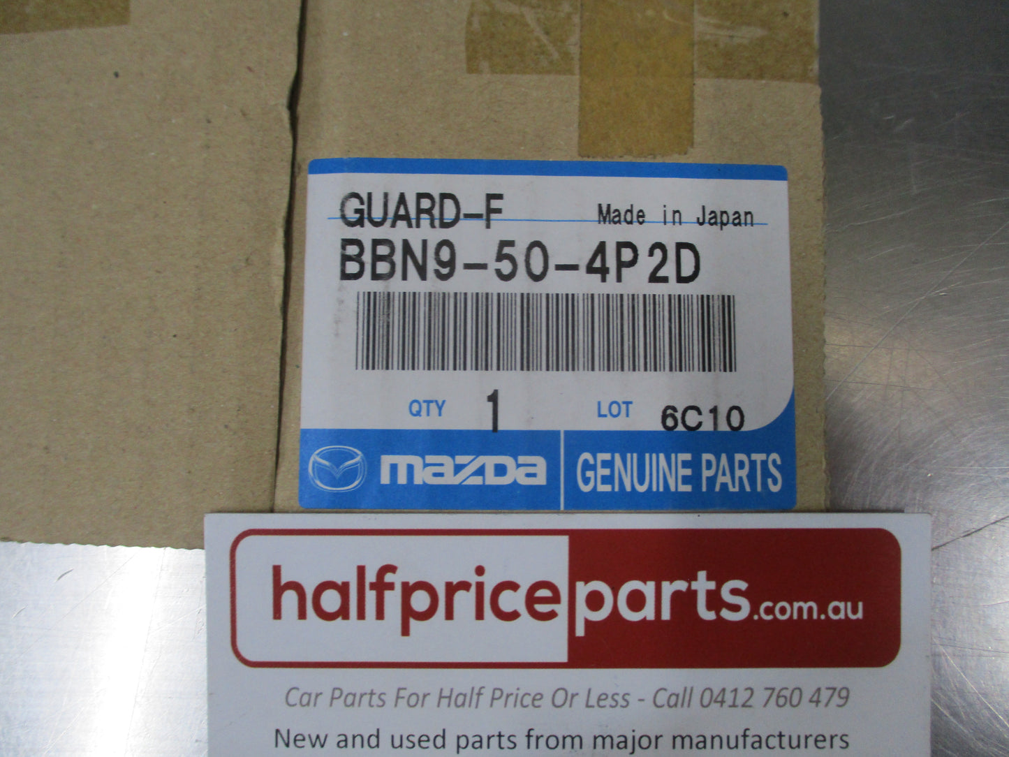 Mazda 3 Hatchback Genuine Right Hand (Drivers) Side Stone Guard New Part