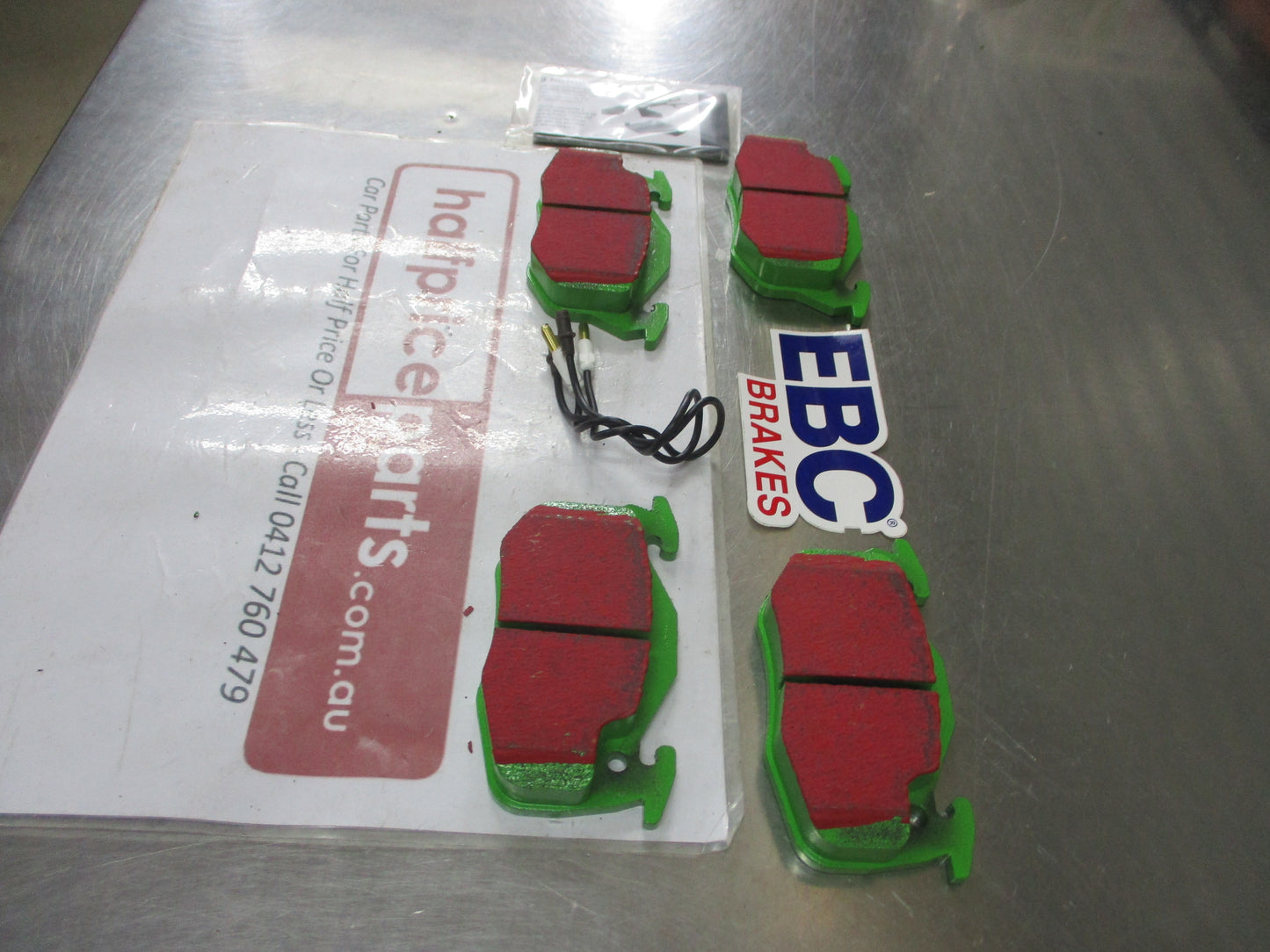 EBC Greenstuff Front Disc Brake Pad Set Suits Peugeot 205-305-309-405/Renault Clio-Fuego-18-19-21-30 New Part