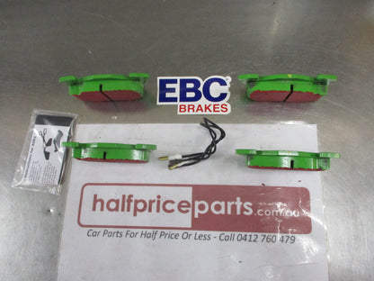 EBC Greenstuff Front Disc Brake Pad Set Suits Peugeot 205-305-309-405/Renault Clio-Fuego-18-19-21-30 New Part