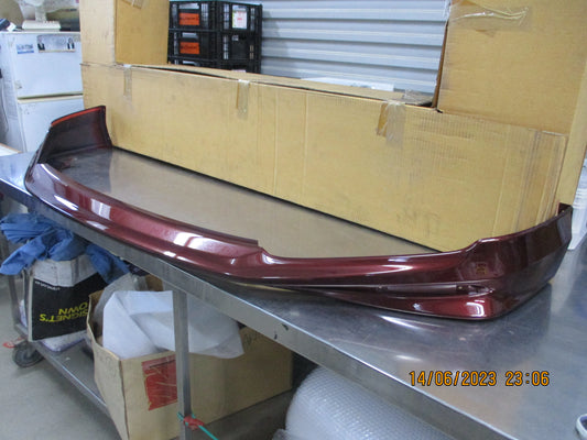 Honda Accord Euro Genuine Front Lower Spoiler (Carnelian Red) Kit New Part