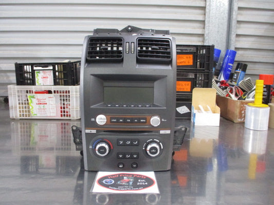 Ford Falcon BA/BF/Territory SX/SY Genuine ICC Stereo/CD/A/C Controls Unit (GRAY) New Part.