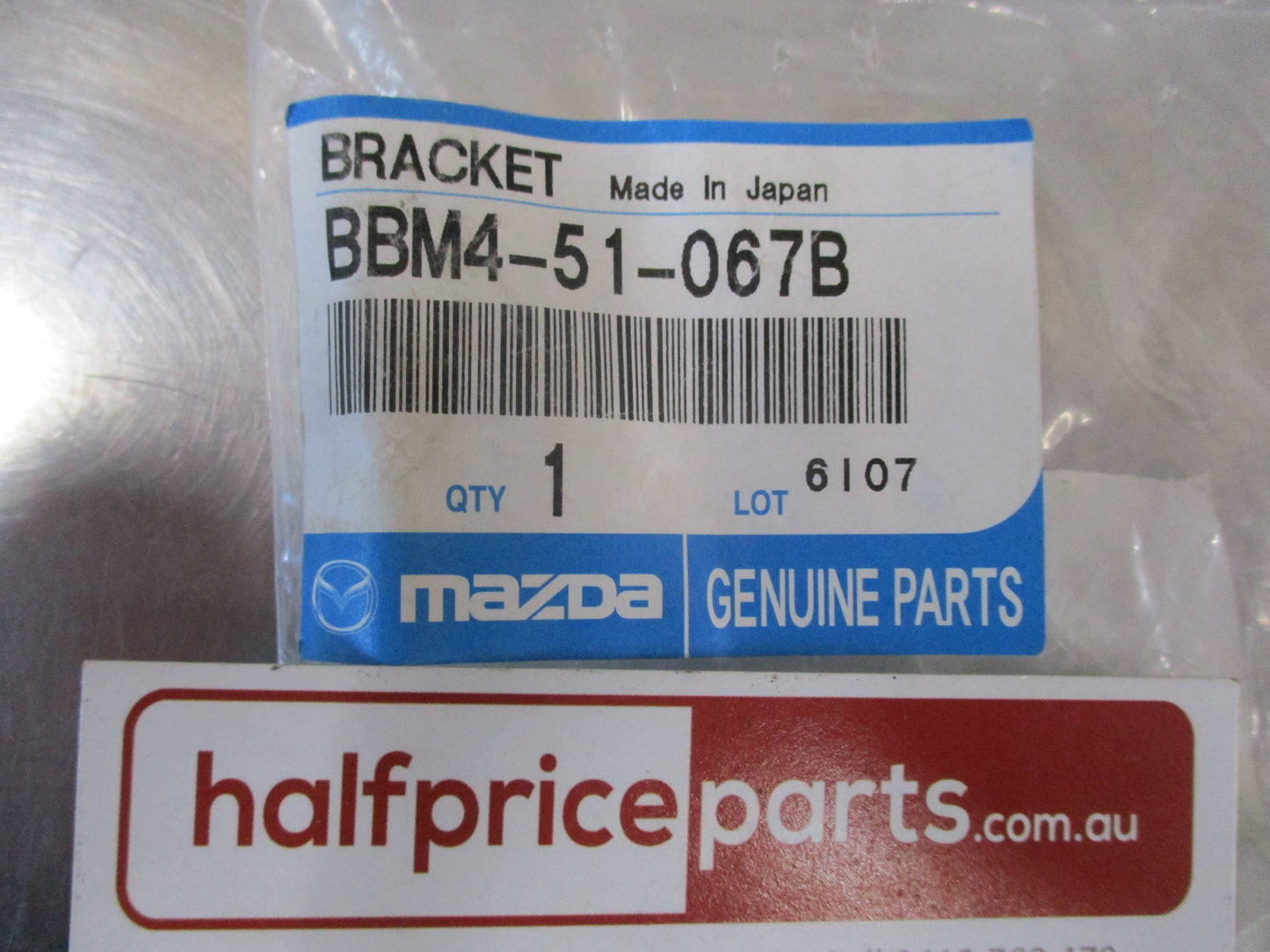 Mazda 3 Genuine Right Hand Rear Outer Bumper Bracket New Part