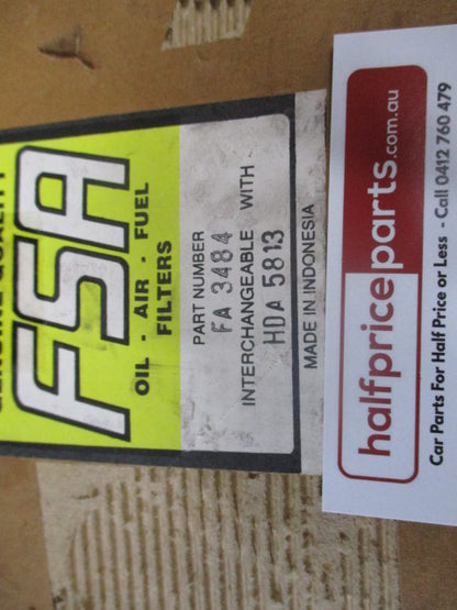 FSA Air Filter Suits Ford Econovan/Courier/Mazda B-Series Diesel New Part