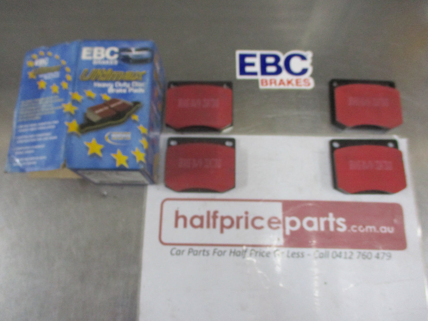 EBC Front Disc Brake Pad Set Suits SAAB 90-99-900 New Part