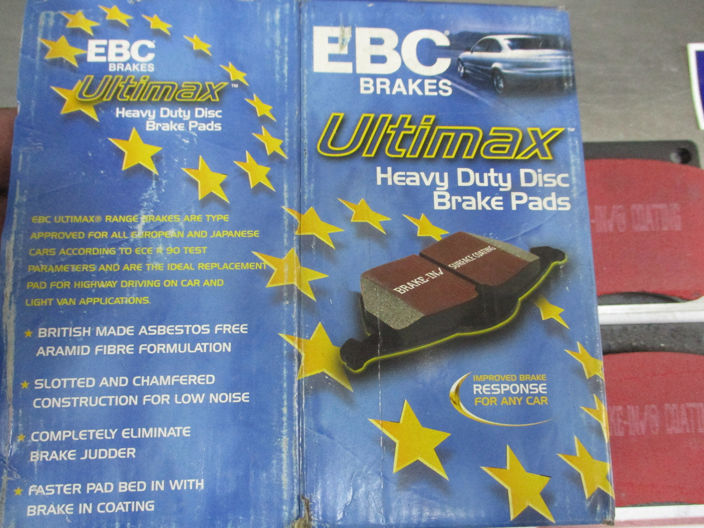 EBC Front Disc Brake Pad Set Suits SAAB 90-99-900 New Part