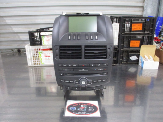 Ford FG Falcon Genuine ICC A/C/CD/Fan Controls/Door Lock/Interior Light Unit Dark Grey New Part