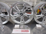 Hyundai Kona Genuine Set 4 Alloy Wheels With Wheel Nuts-Center Caps And 3 Valves Off New Vehicle