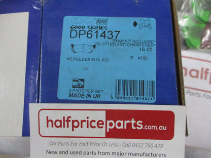 EBC Greenstuff Rear Disc Brake Pad Set Suits Mercedes Benz M-Class New Part