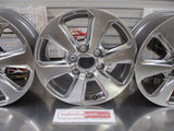 Toyota Landcruiser 300GR Sport Series Genuine Set Of 5 Silver Alloy Wheels ONLY Off New Vehicle.