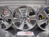 Toyota Landcruiser 300GR Sport Series Genuine Set Of 5 Silver Alloy Wheels ONLY Off New Vehicle.