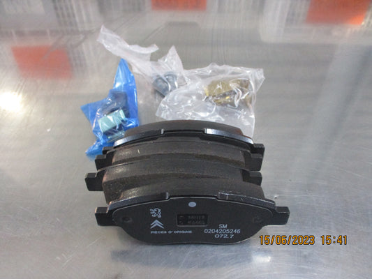 Peugeot 206-307 Genuine Front Brake Pad Set New Part