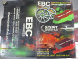 EBC Greenstuff Front Disc Brake Pad Set Suits Honda Civic/Accord New Part