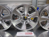 Toyota Landcruiser 300GR Sport Series Genuine Set Of 5 Silver Alloy Wheels ONLY Off New Vehicle.