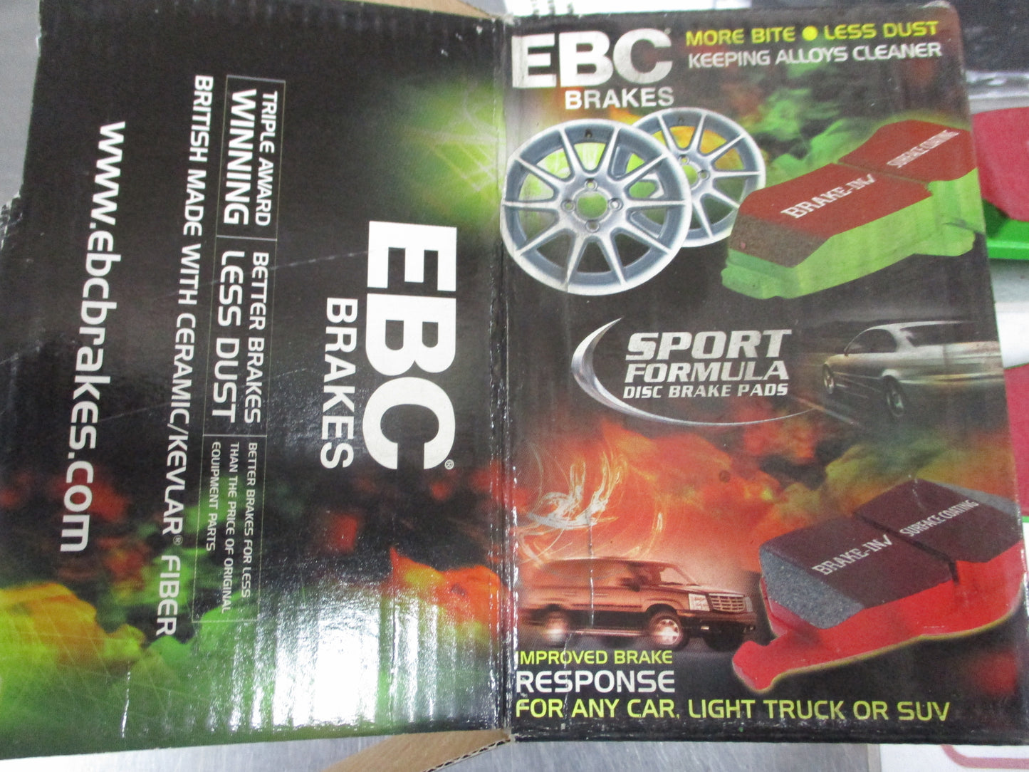 EBC Greenstuff Front Disc Brake Pad Set Suits Honda Accord-Civic-Integra New Part