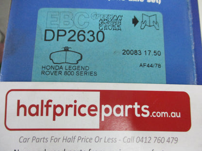 EBC Greenstuff Front Disc Brake Pad Set Suits Honda Legend-Rover 800 New Part