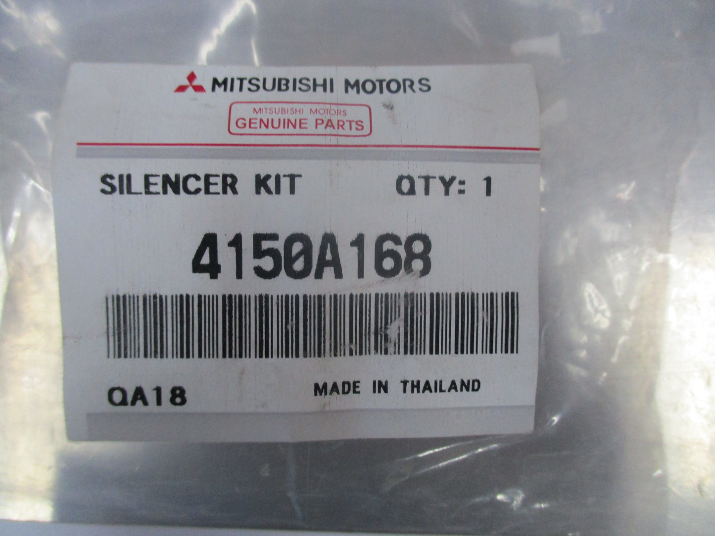 Mitsubishi Triton Genuine Rear Leaf Spring Silencer Kit New Part