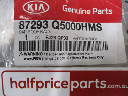 872981D000 Genuine Kia CAP 2-ROOF RACK CENTER 872981D000 Genuine Kia CAP 2-ROOF RACK CENTER