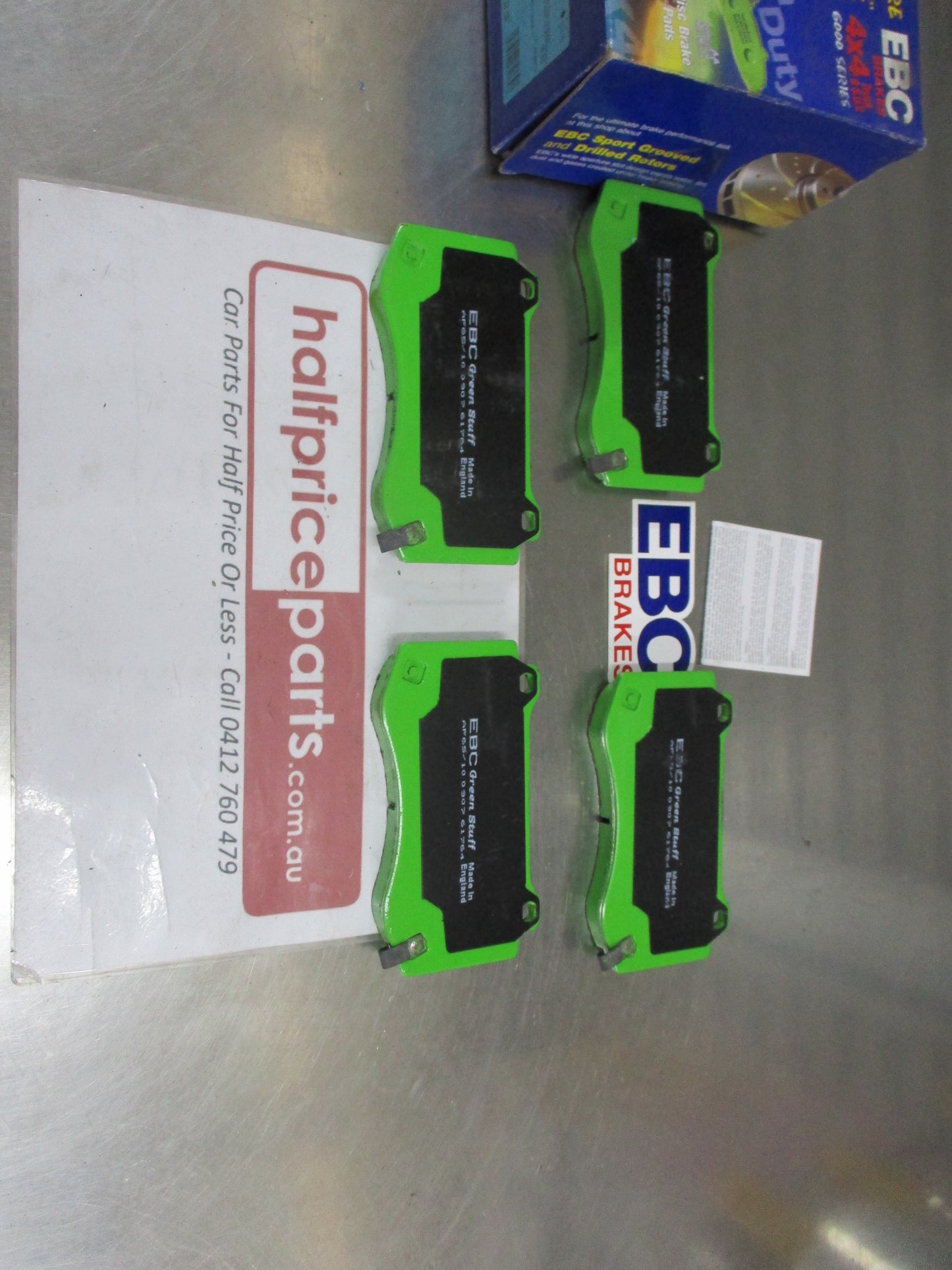 EBC Greenstuff Front Disc Brake Pad Set Suits Chrysler 300C-Dodge Challenger-Magnum-Jeep Grand Cherokee New Part