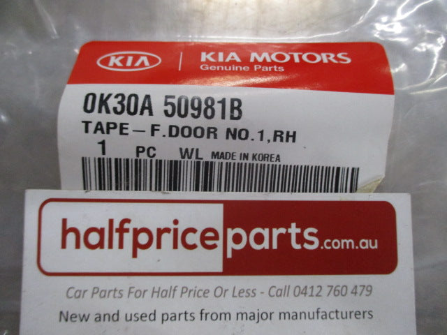 Kia Rio Genuine Right Hand Front Door No.1 Tape New Part