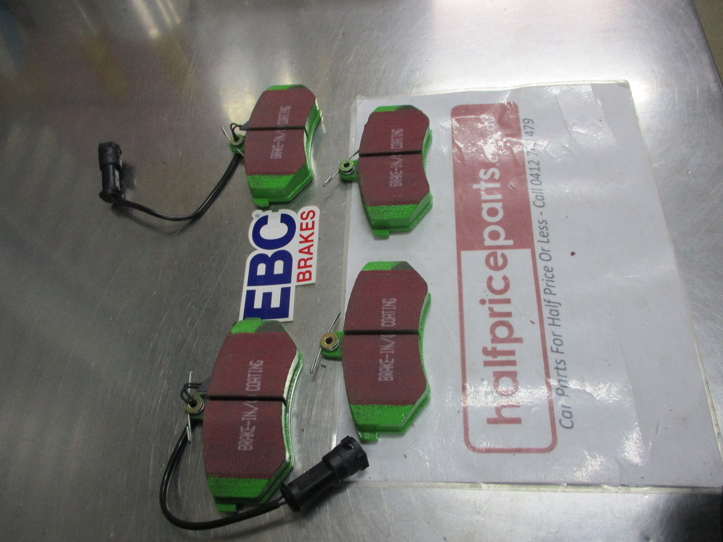 EBC Greenstuff Front Disc Brake Pad Set Suits Audi 100-200-80-90-A4-Cabriolet-Coupe/Ford Escort New Part