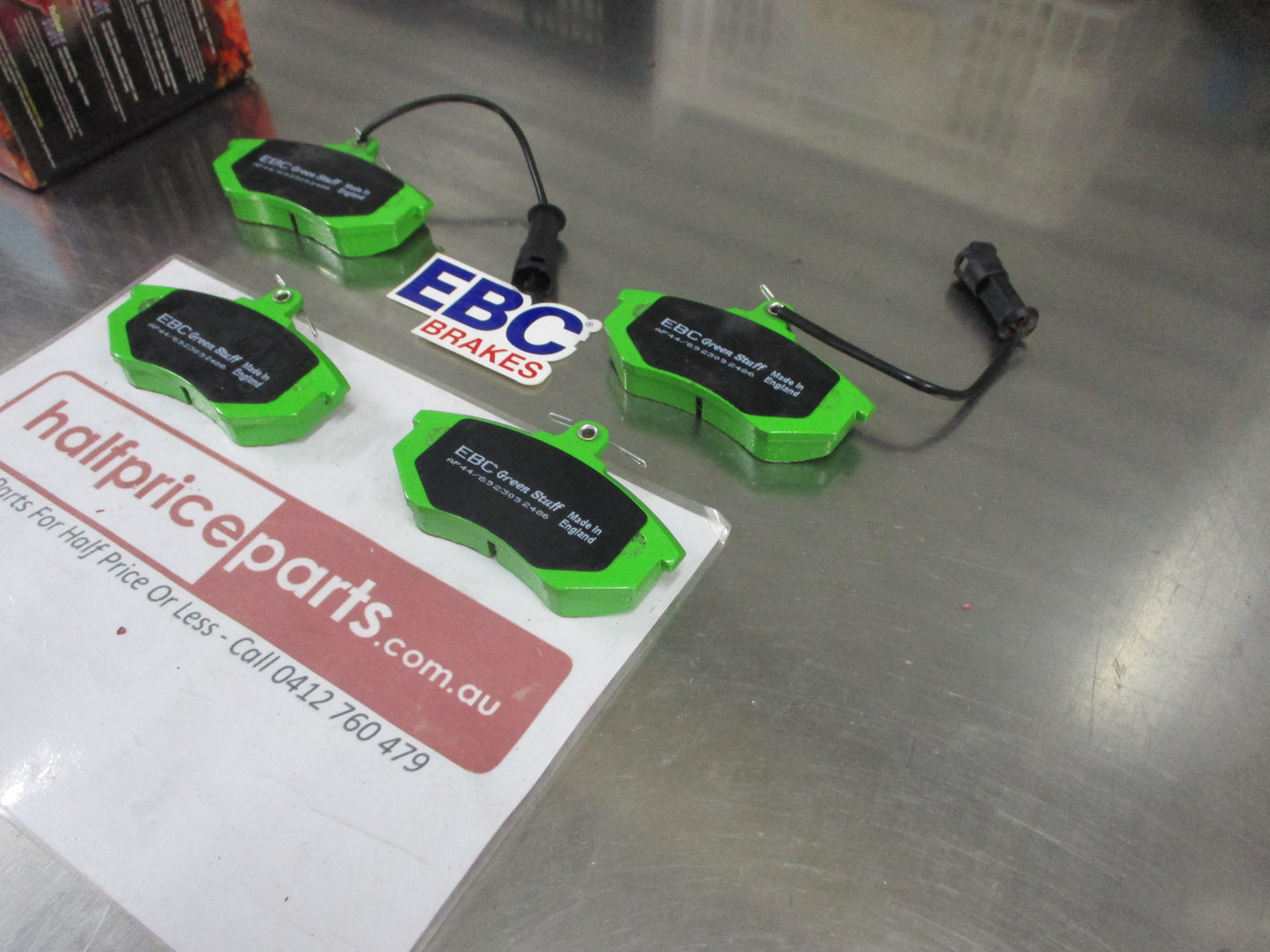EBC Greenstuff Front Disc Brake Pad Set Suits Audi 100-200-80-90-A4-Cabriolet-Coupe/Ford Escort New Part