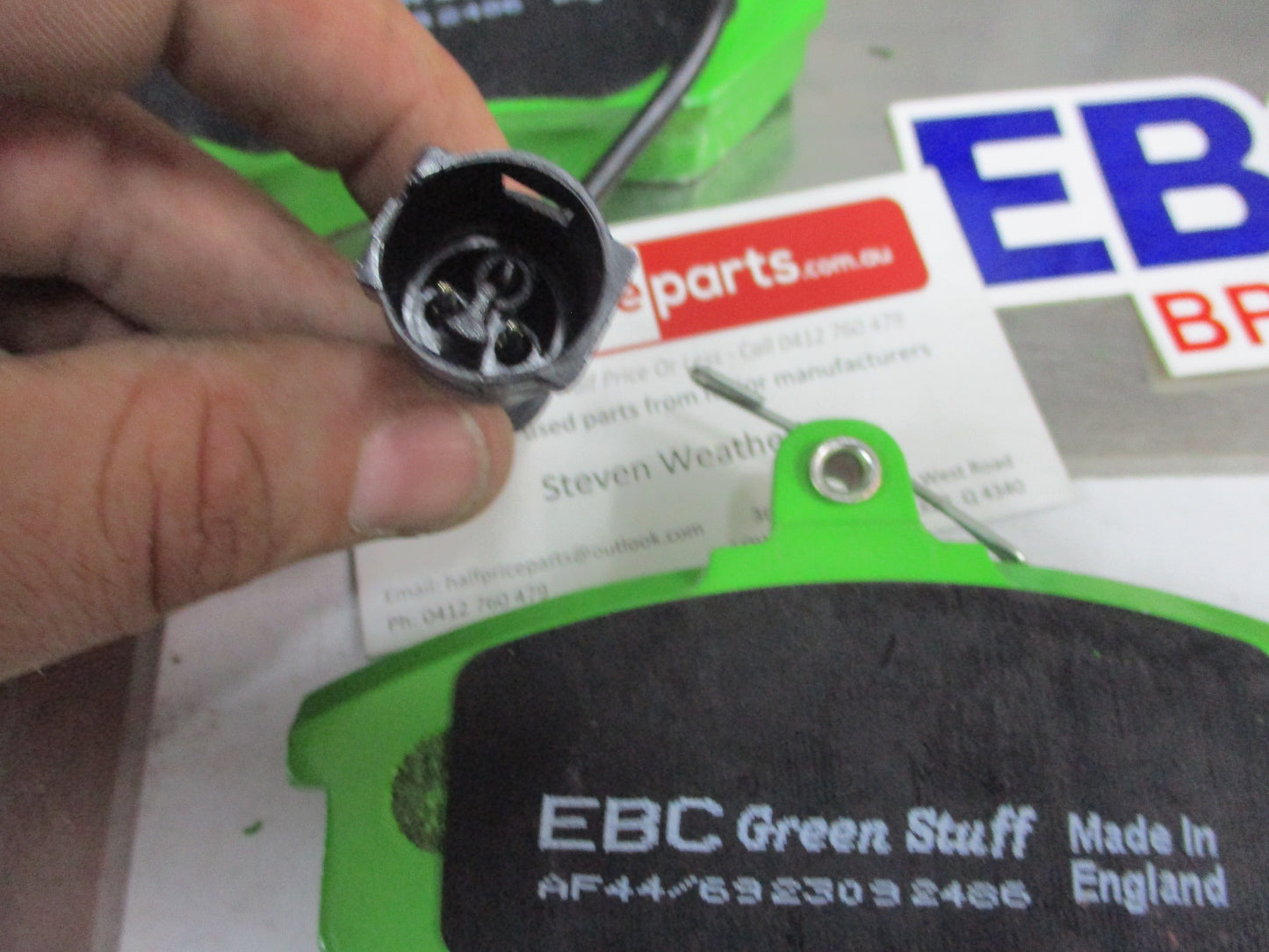EBC Greenstuff Front Disc Brake Pad Set Suits Audi 100-200-80-90-A4-Cabriolet-Coupe/Ford Escort New Part