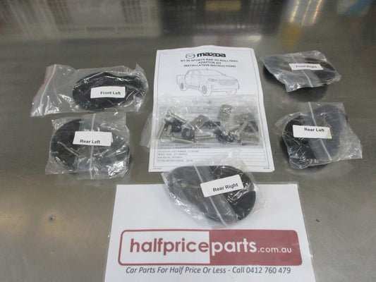 Mazda BT-50 Genuine Rear Sports Bar To Rolla Trac Adaptor Kit New Part