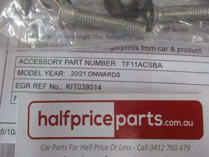 Mazda BT-50 Genuine Rear Sports Bar To Rolla Trac Adaptor Kit New Part