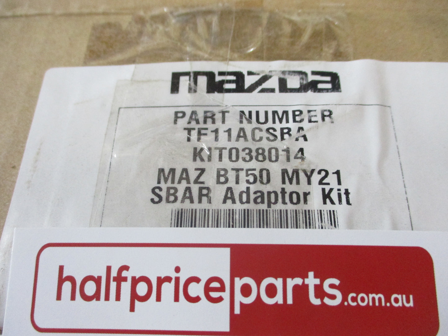 Mazda BT-50 Genuine Rear Sports Bar To Rolla Trac Adaptor Kit New Part