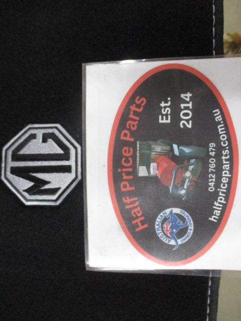 MG ZS Genuine Rear Cargo Carpet Mat (Black With Decal) New Part