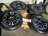 Toyota Hilux SR5 Current Model Genuine Set Of 4 Alloy Wheels 18X7.5J And Tyres 265/60R18 95% Used Part