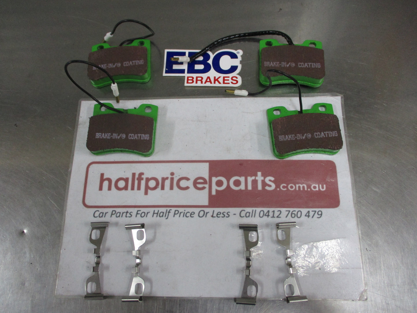 EBC Greenstuff Front Disc Brake Pad Set Suits Peugeot 106 New Part